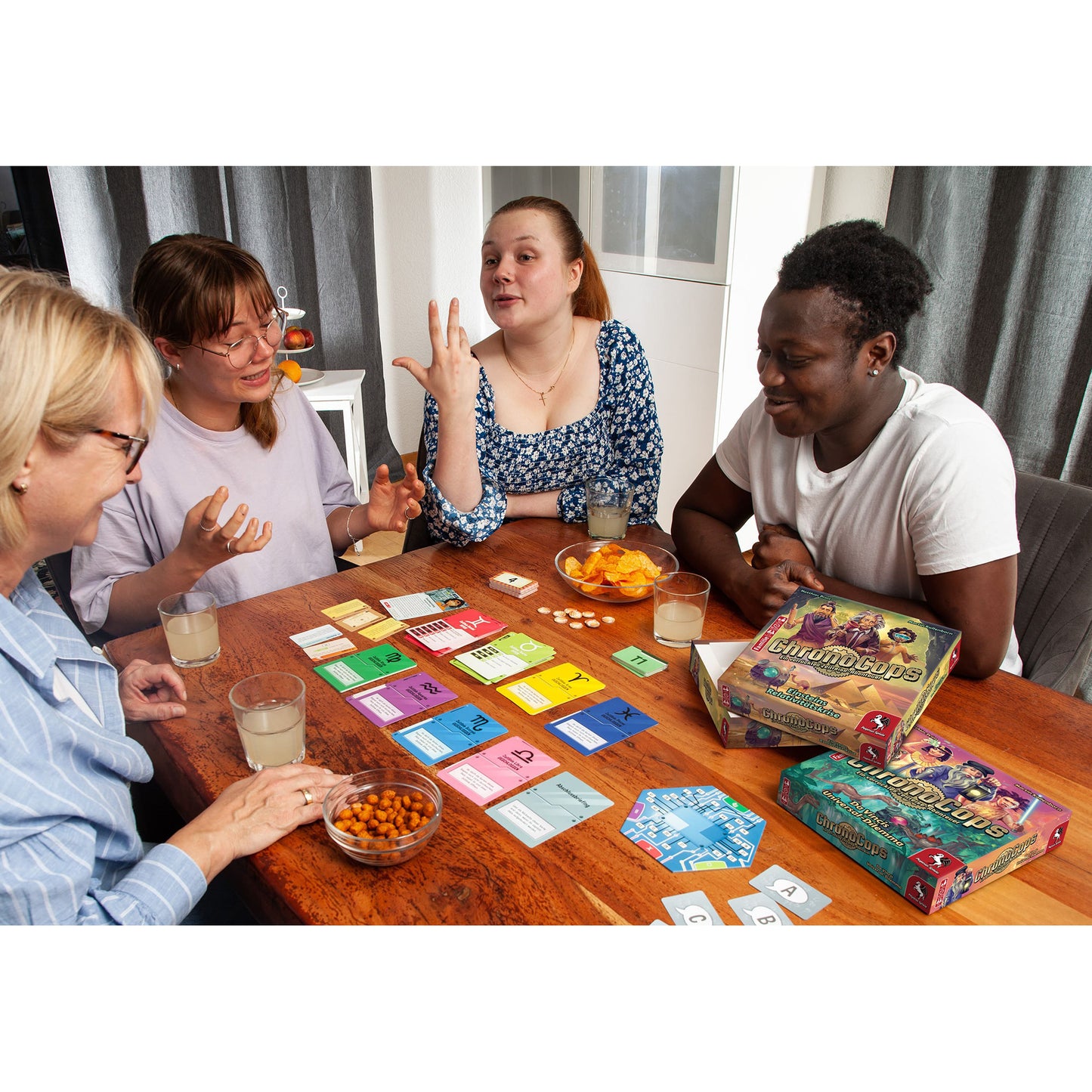 ChronoCops - Da Vincis Universal-Dilemma, Brettspiel
