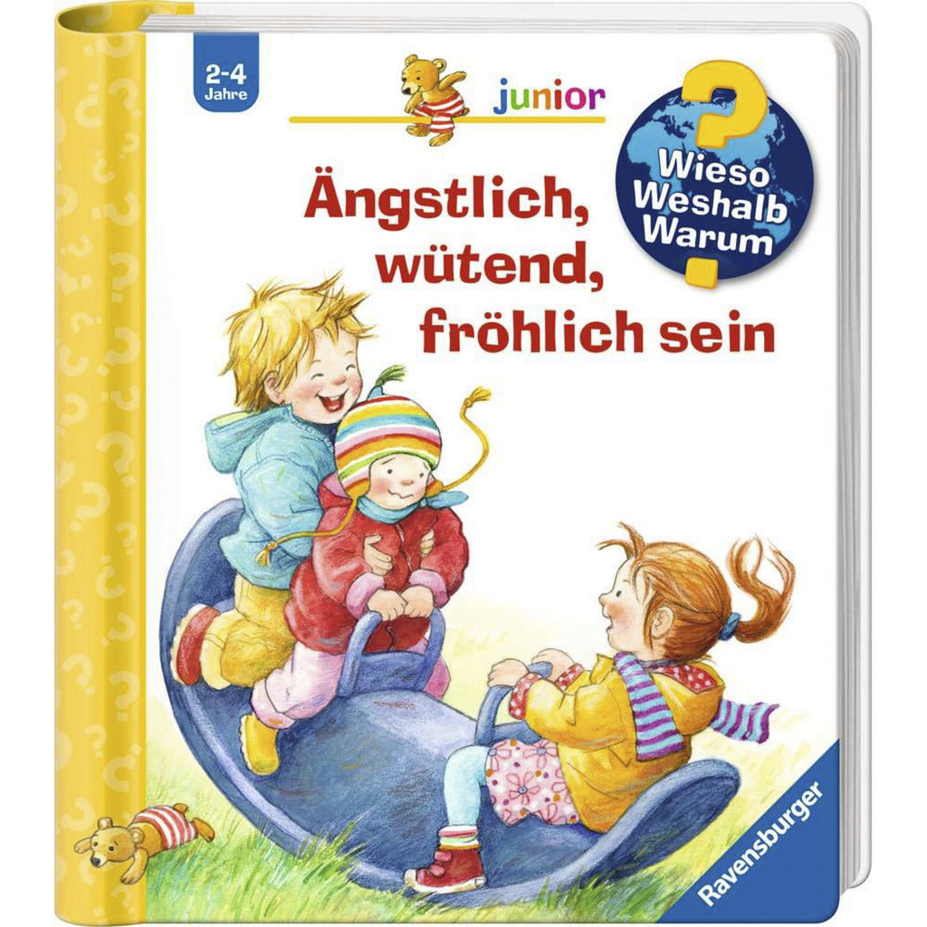 Wieso? Weshalb? Warum? junior Band 32 - Ängstlich, wütend, fröhlich sein, Lernbuch
