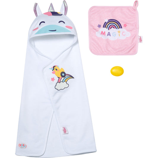 BABY born Kapuzenhandtuch Set, Puppenzubehör