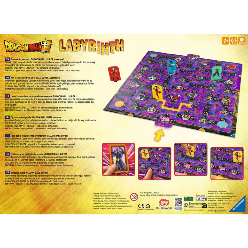 Dragon Ball Super Labyrinth, Brettspiel