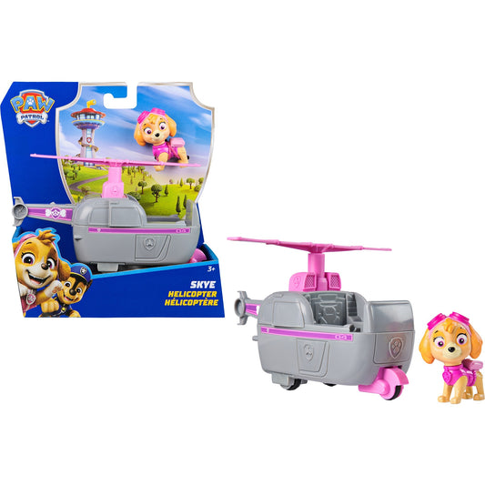 Paw Patrol - Helikopter mit Skye Spielfigur, Spielfahrzeug