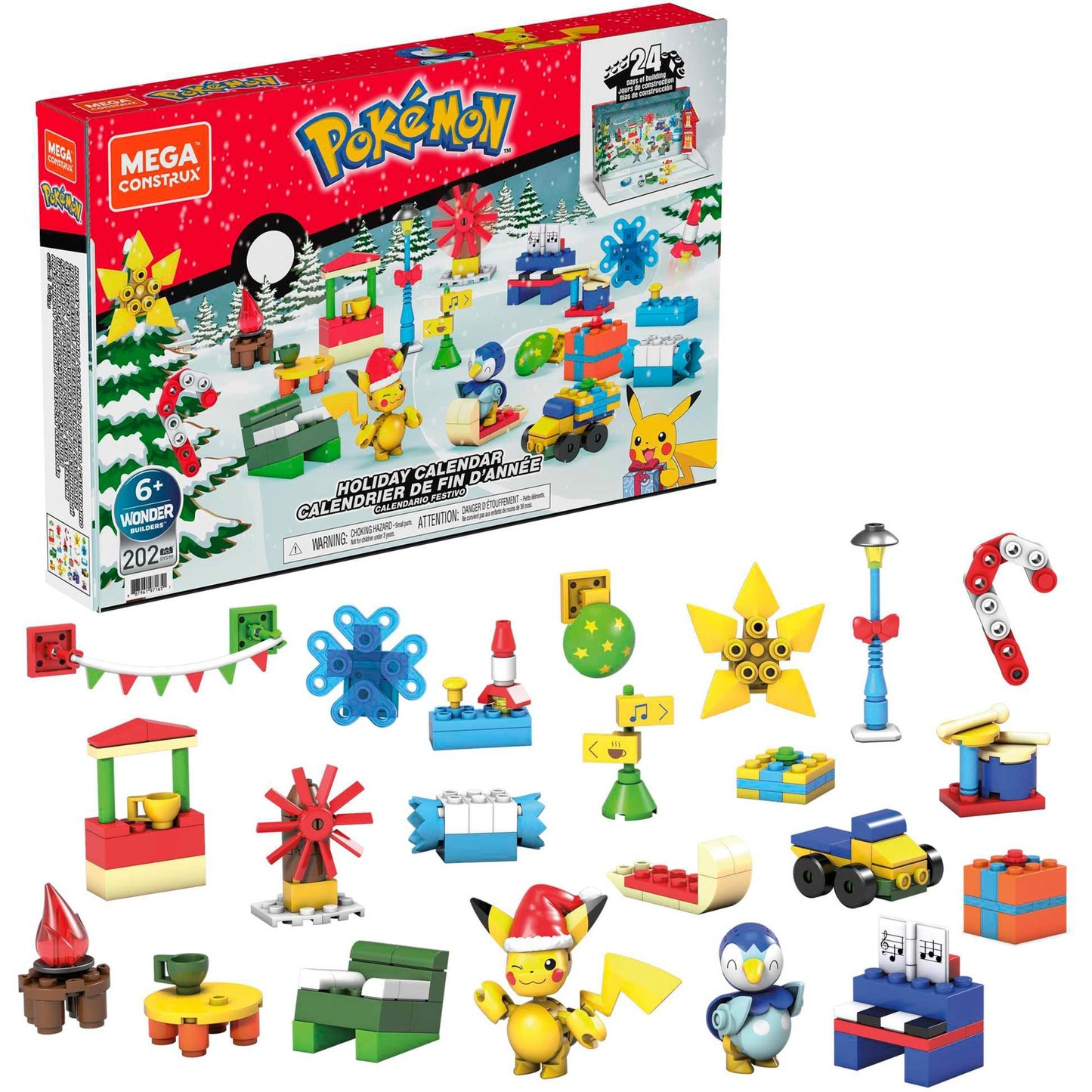 MEGA Construx Pokémon Adventskalender, Konstruktionsspielzeug