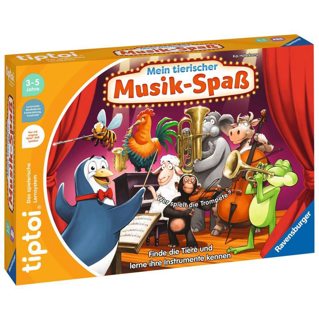 Ravensburger tiptoi Mein tierischer Musik-Spaß, Brettspiel