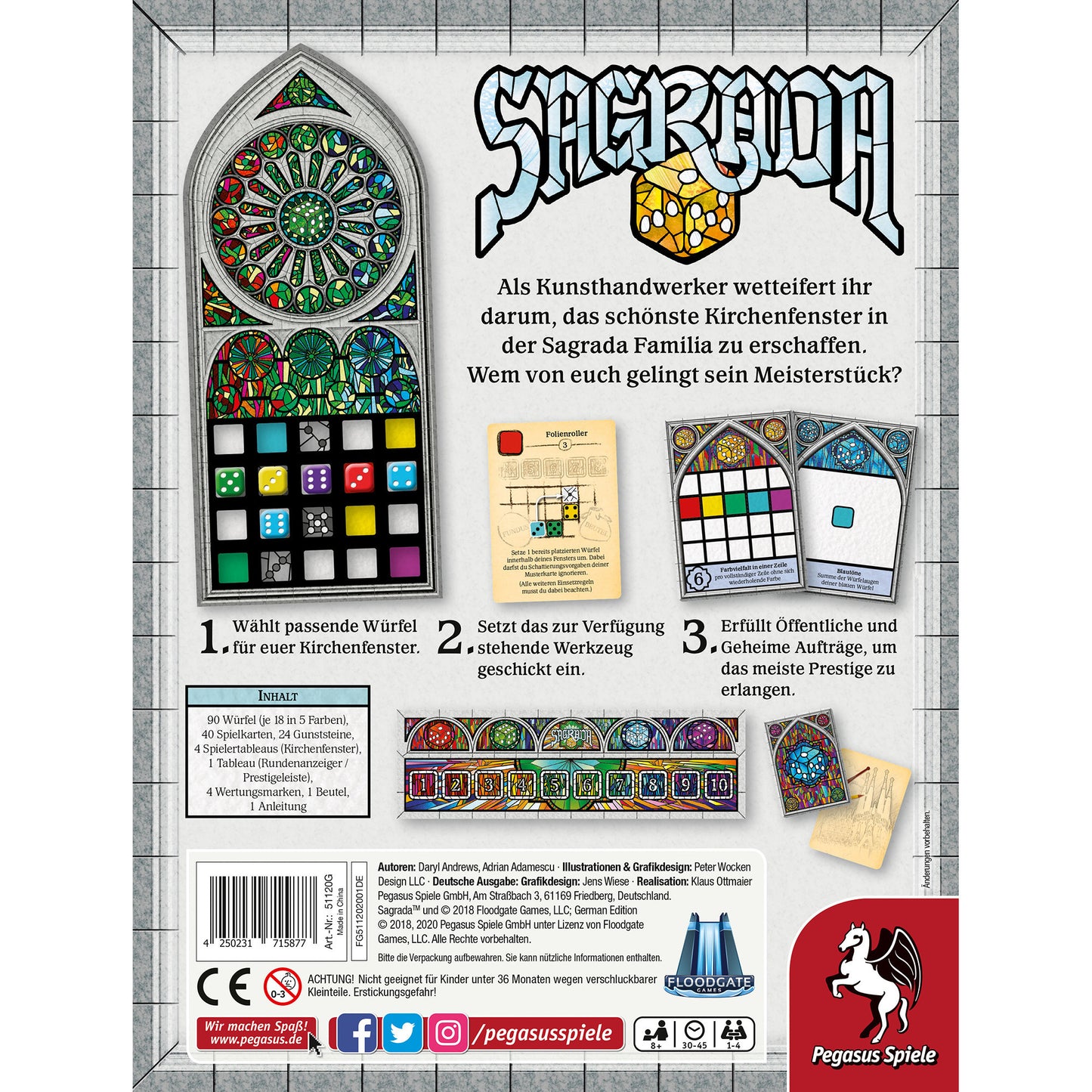 Sagrada, Brettspiel