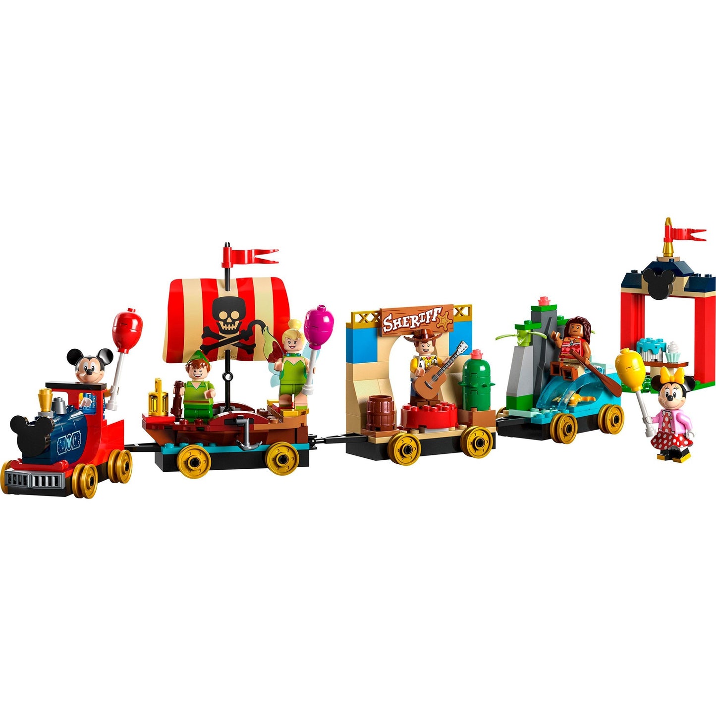 LEGO 43212 Disney Geburtstagszug, Konstruktionsspielzeug