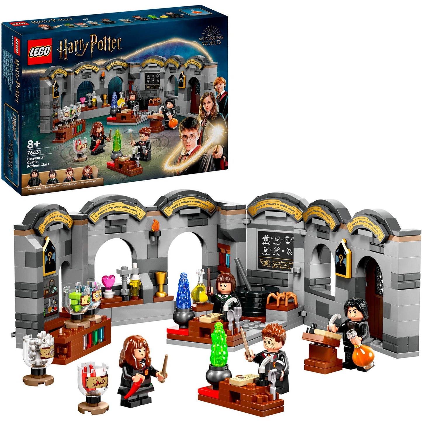 LEGO 76431 Harry Potter Schloss Hogwarts: Zaubertrankunterricht, Konstruktionsspielzeug