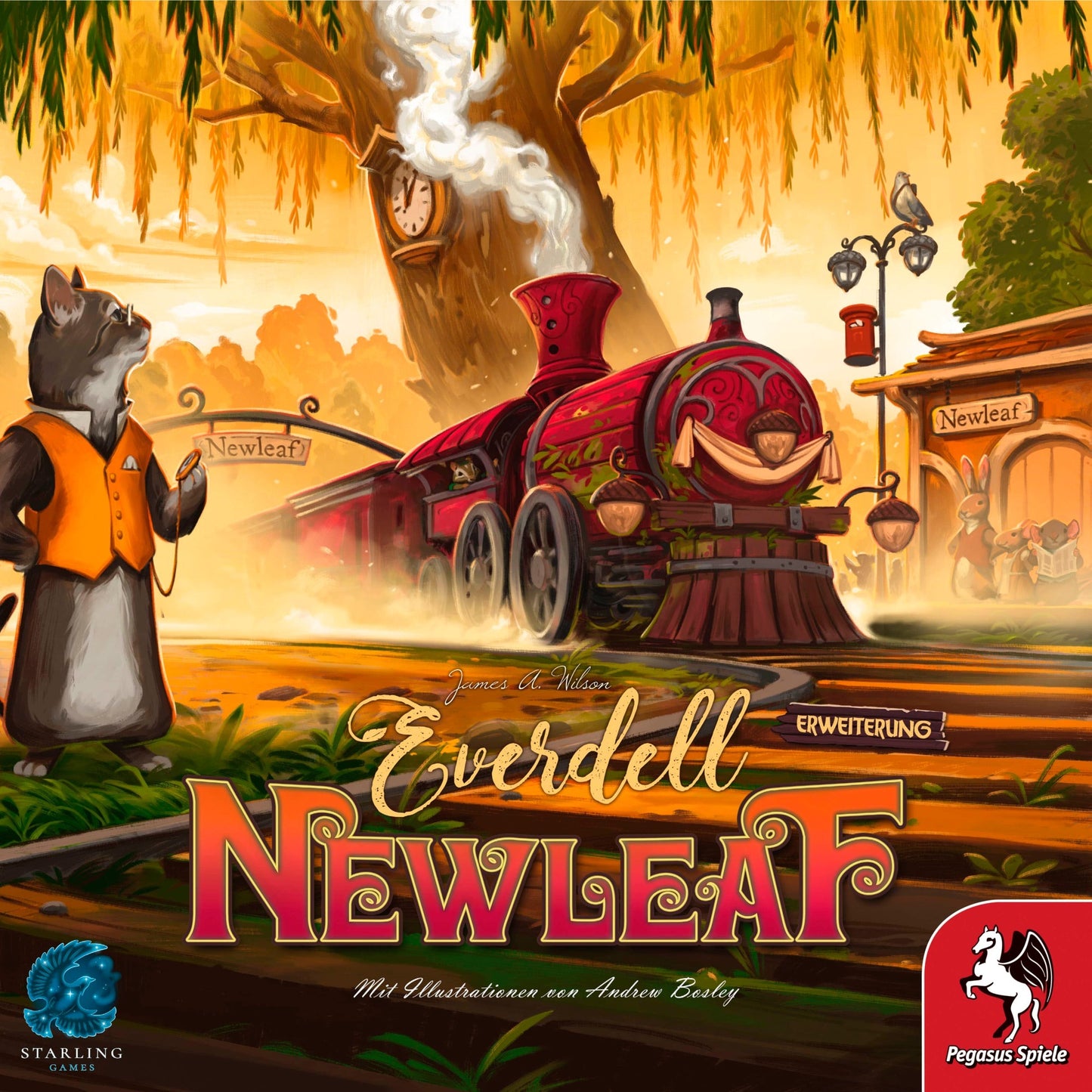 Pegasus Everdell: Newleaf, Brettspiel