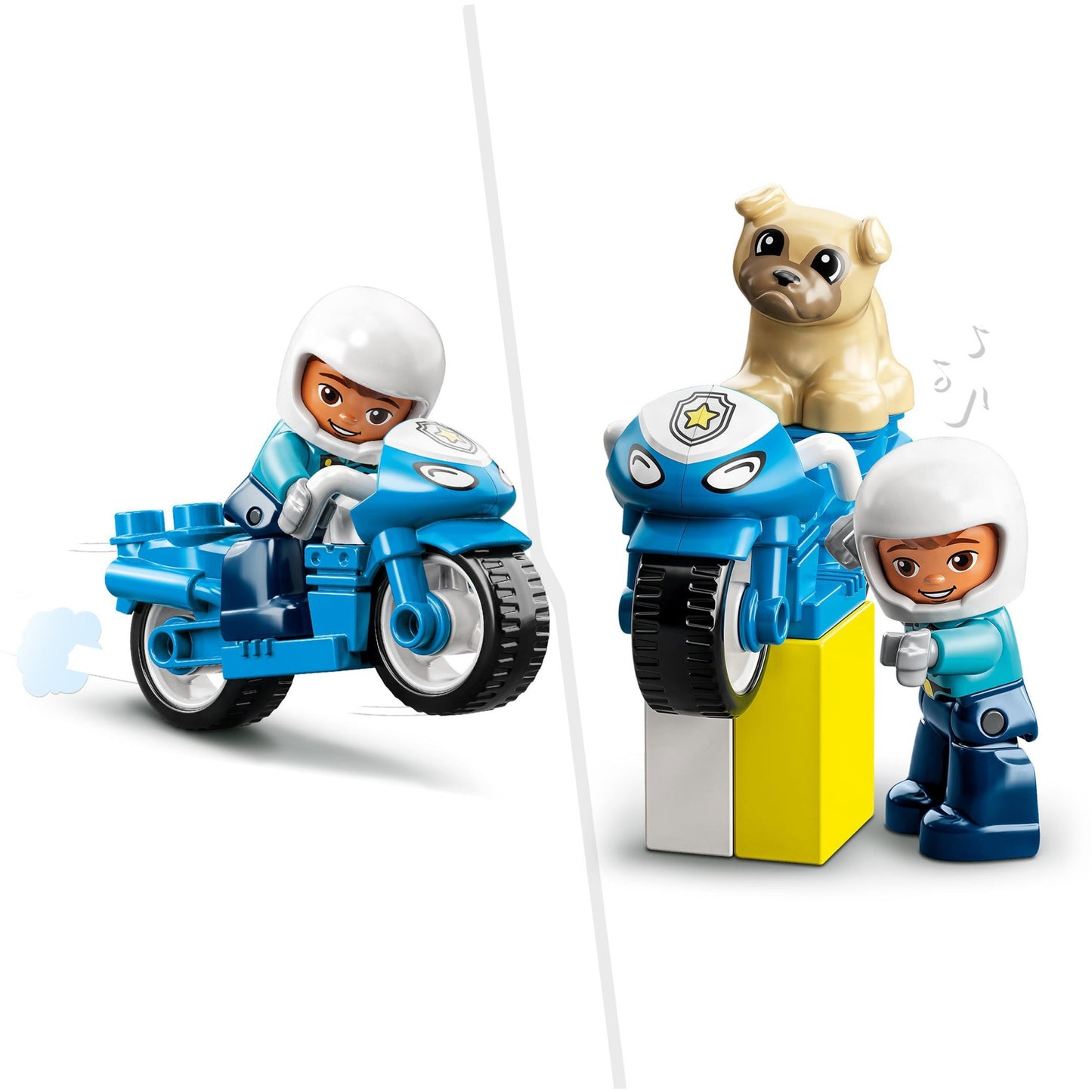 LEGO 10967 DUPLO Polizeimotorrad, Konstruktionsspielzeug