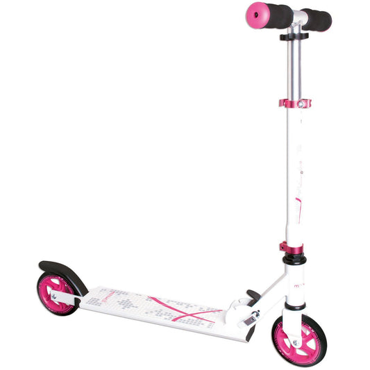 Muuwmi Aluminium Scooter 125 mm (weiss/pink)