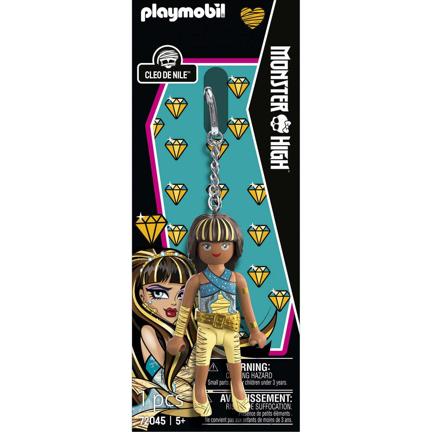 72045 Monster High Cleo De Nile Anhänger, Konstruktionsspielzeug