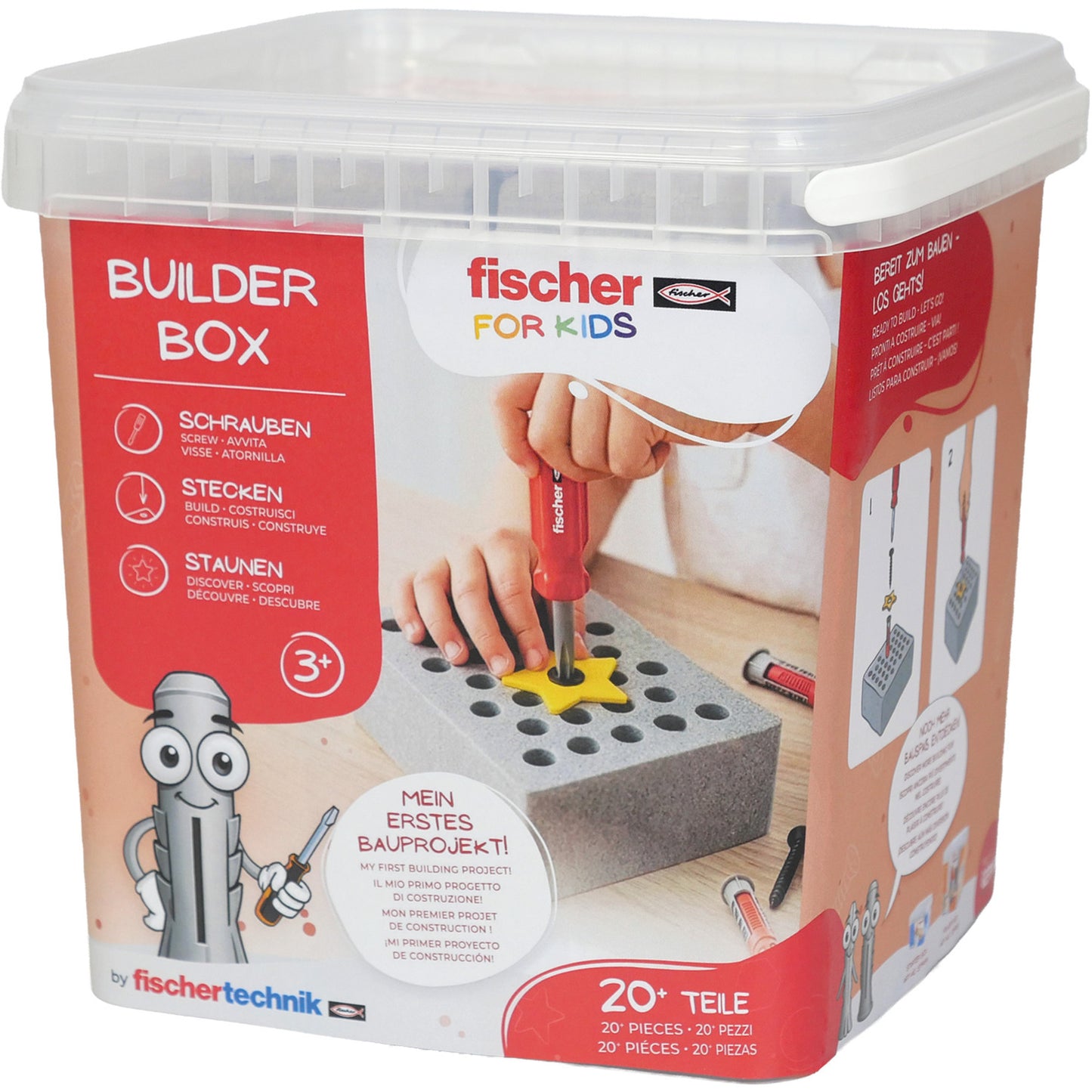 fischer for kids - Builder-Box, Konstruktionsspielzeug