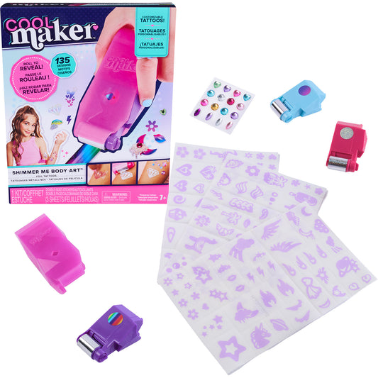Cool Maker Shimmer Me Tattoo Studio, Basteln