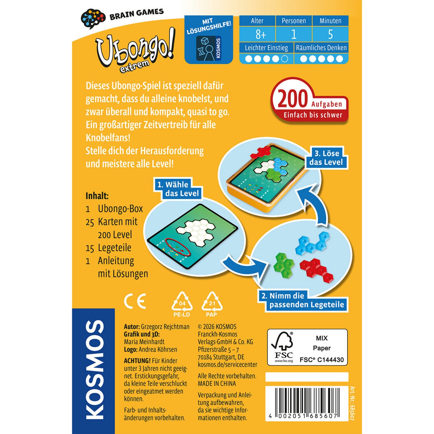 Ubongo! Extrem Brain Games, Geschicklichkeitsspiel
