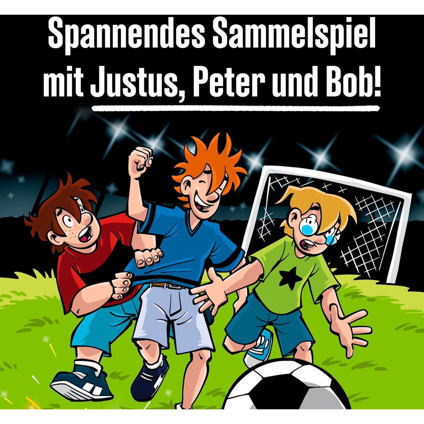 KOSMOS Die drei ??? Kids - Fußball-Alarm, Kartenspiel