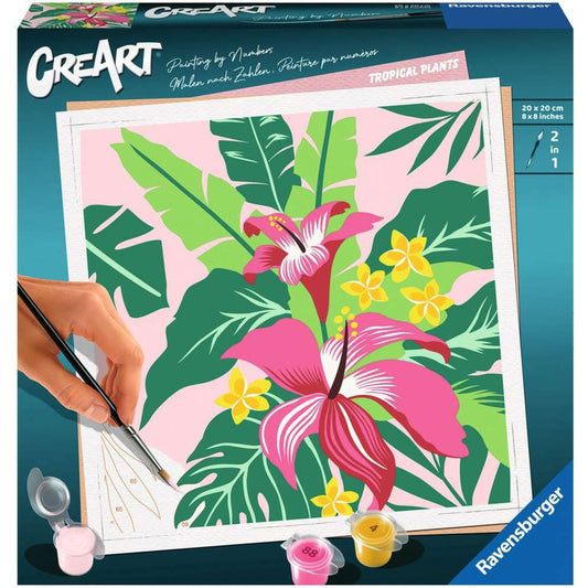 Ravensburger CreArt - Tropical Plants, Malen