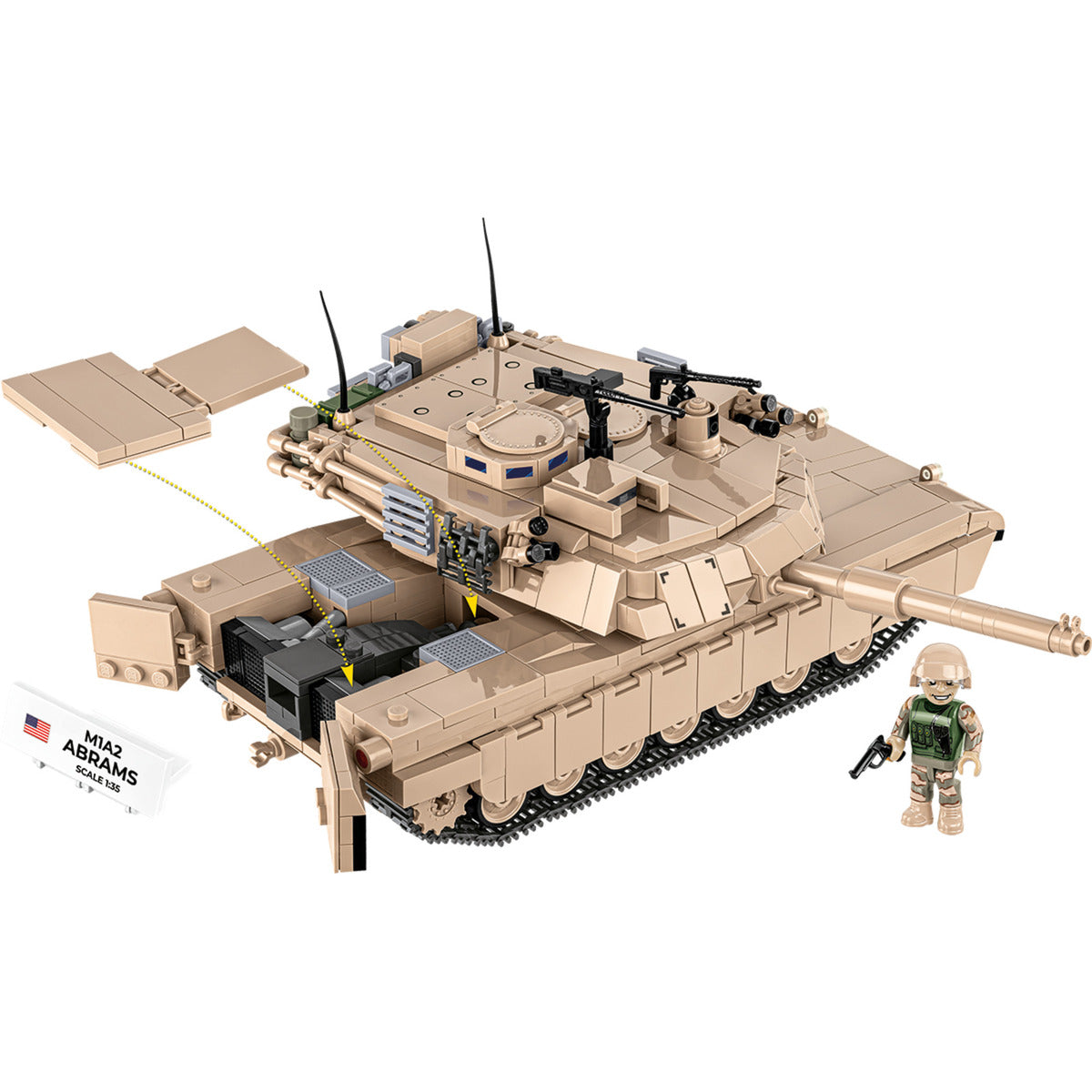 M1A2 Abrams, Konstruktionsspielzeug