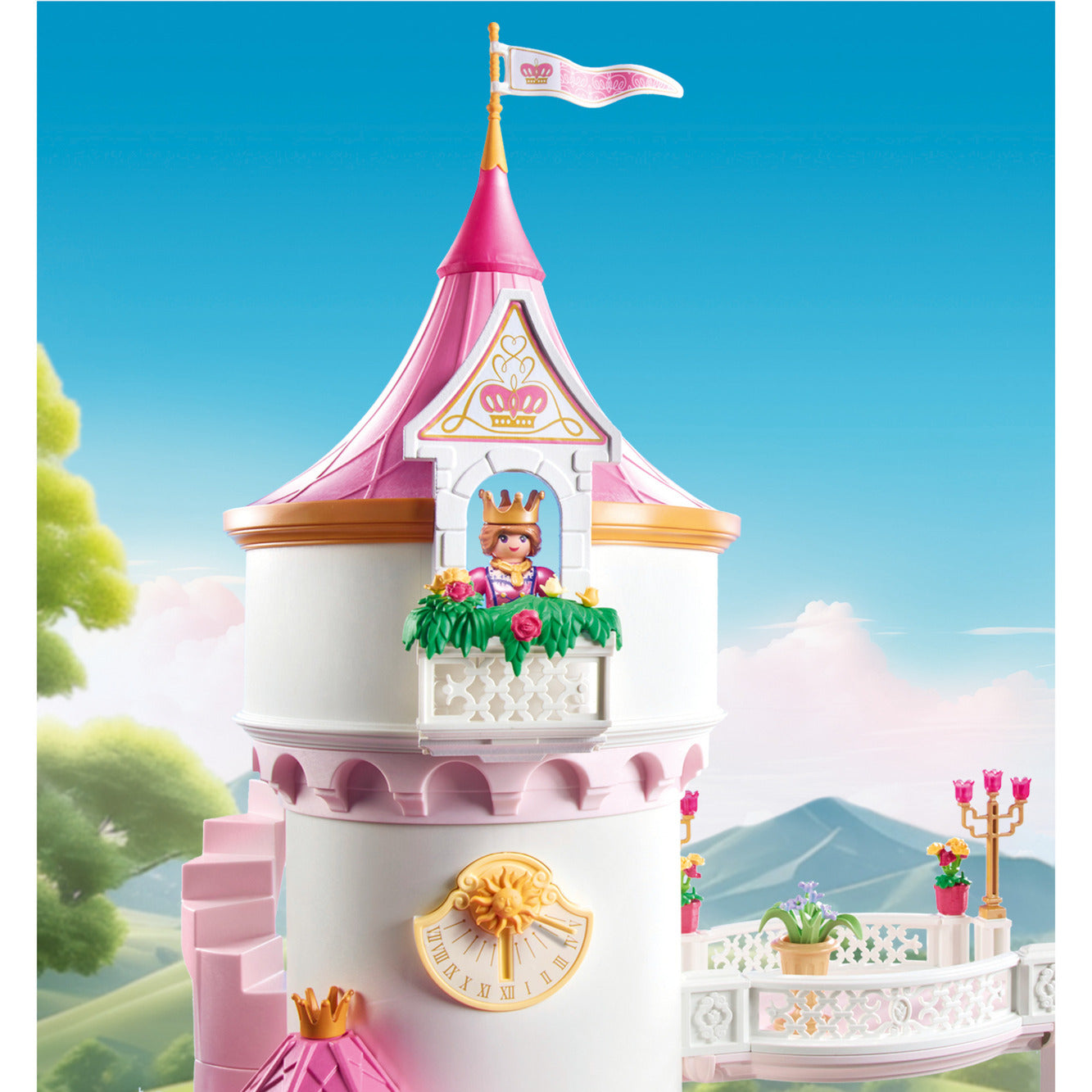 71845 Princess Magic Prinzessinnenschloss mit Königspaar, Konstruktionsspielzeug