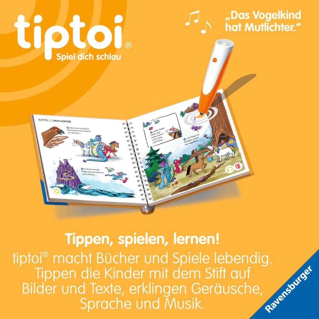 Ravensburger tiptoi Darro Drache und die Sache mit dem Mut