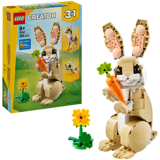31162 Creator 3-in-1 Häschen, Konstruktionsspielzeug
