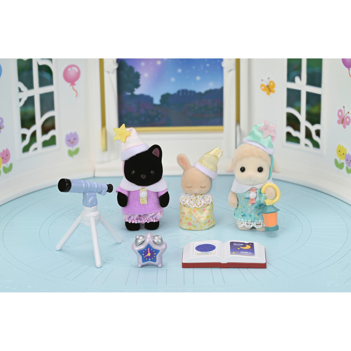 Sylvanian Families - Erlebniskindergarten Freunde Übernachtungsparty, Konstruktionsspielzeug