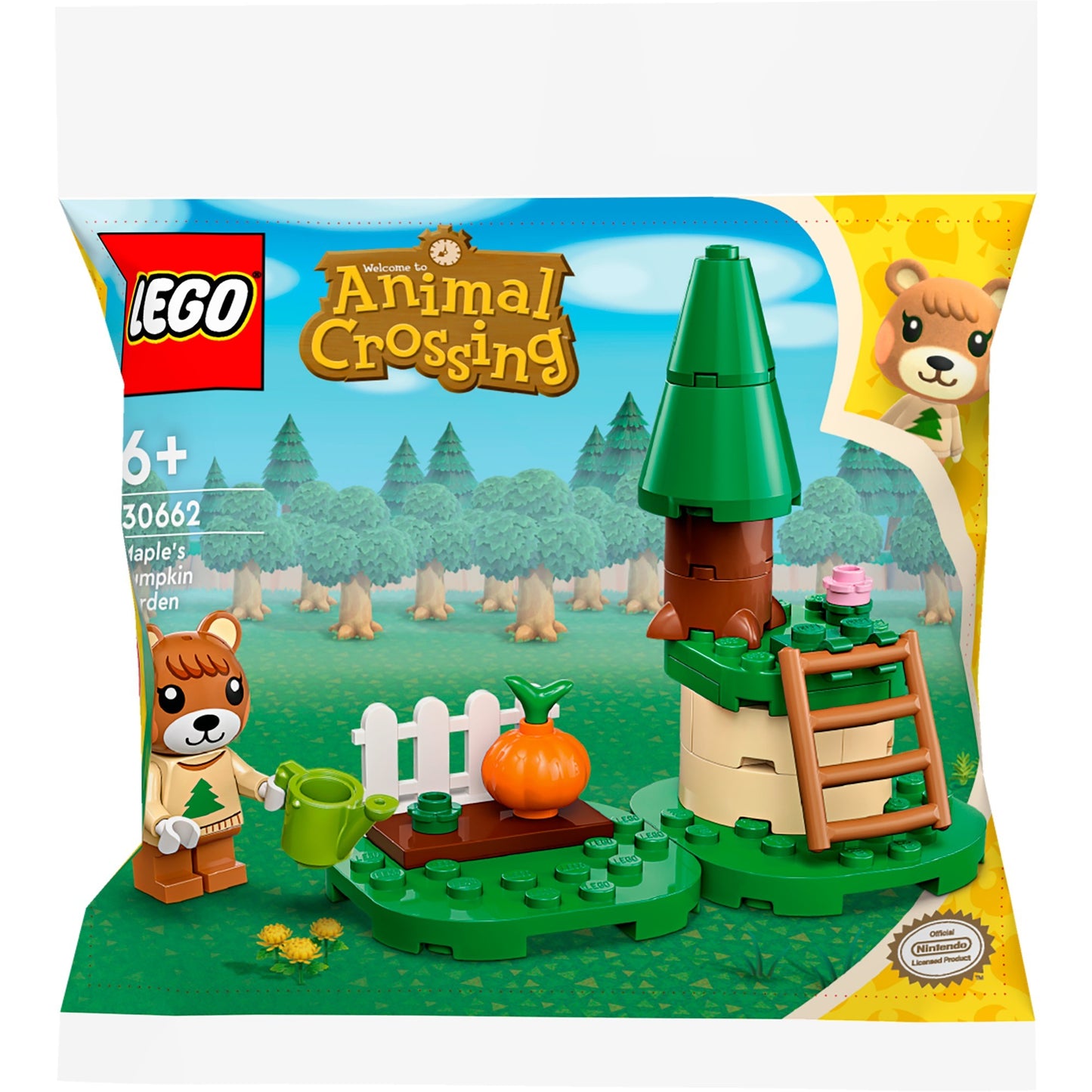 LEGO 30662 Animal Crossing Monas Kürbisgärtchen, Konstruktionsspielzeug