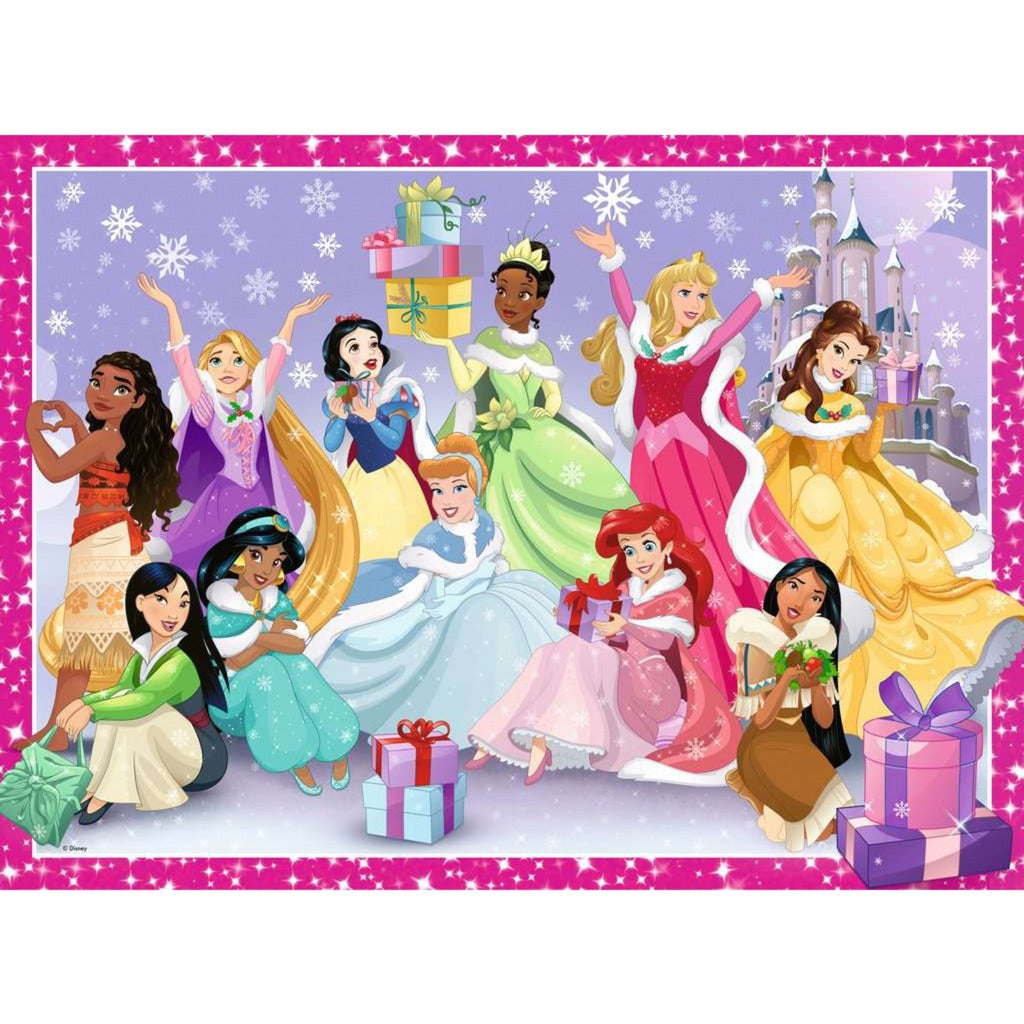 Ravensburger Kinderpuzzle Disney - Ein zauberhaftes Weihnachtsfest (200 Teile)