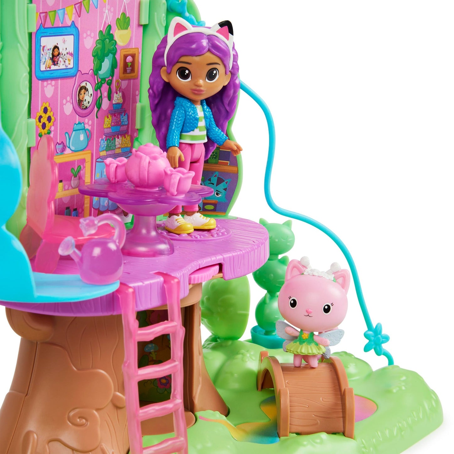 Spinmaster Gabby's Dollhouse - Kitty Fairy's Garten Spielset