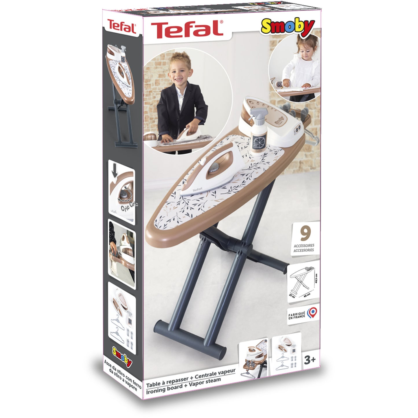 Tefal Bügelbrett mit Dampfstation, Kinderhaushaltsgerät