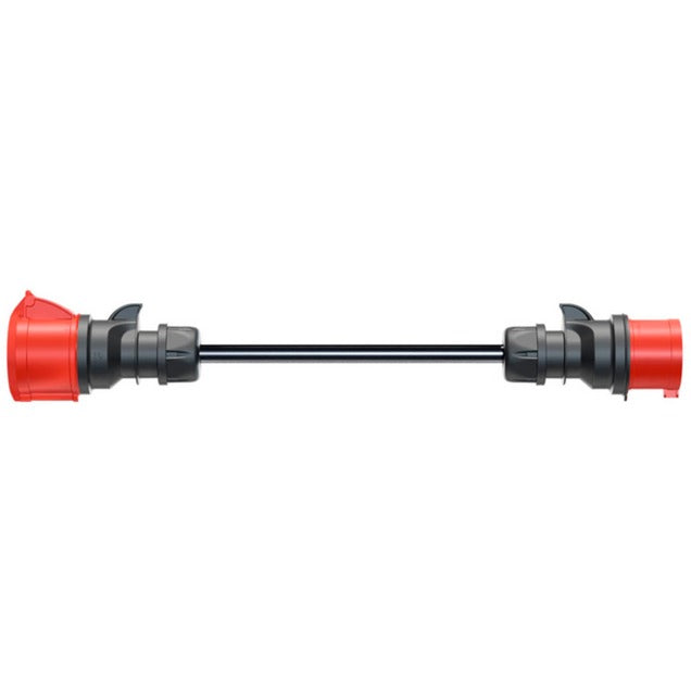 go-e Adapter für Gemini flex 22 kW, CEE rot Drehstrom 32A > CEE rot 16A (schwarz, 30cm)