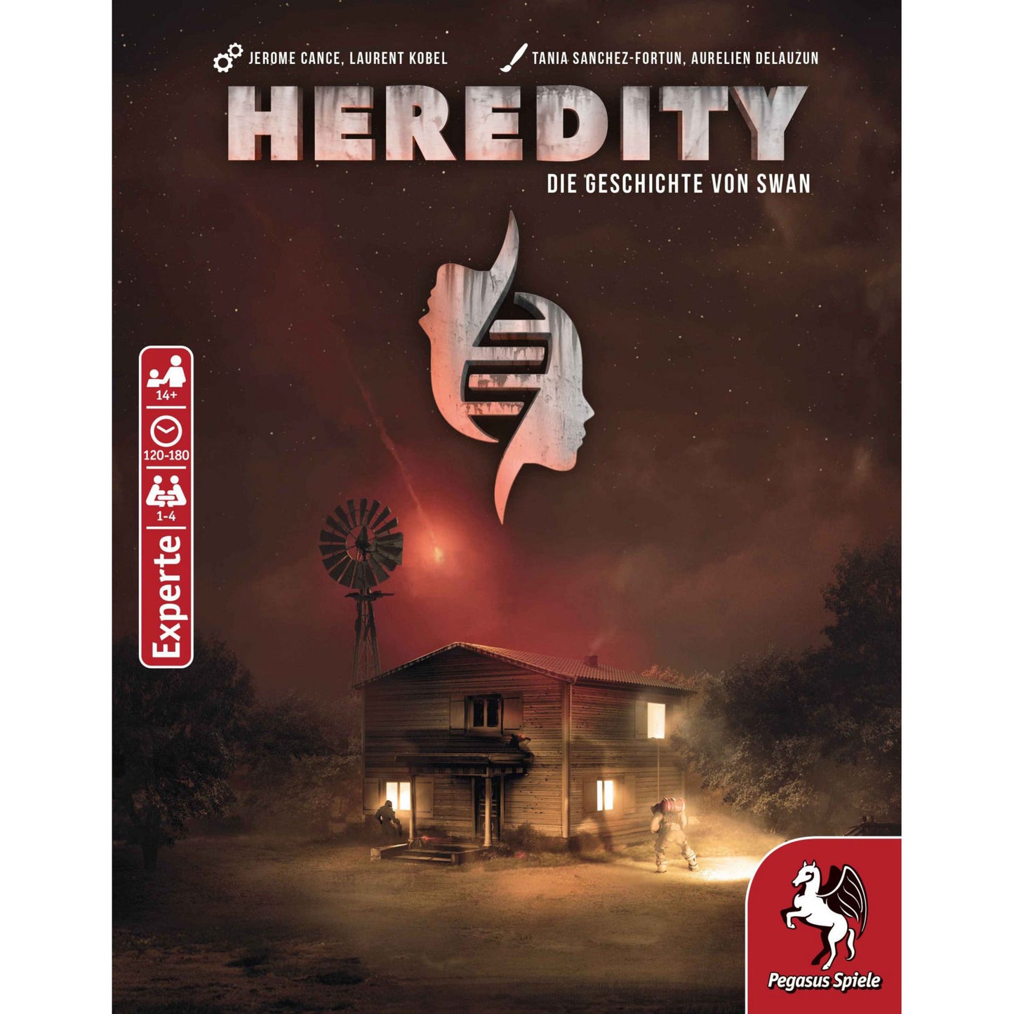 Heredity - Die Geschichte von Swan, Brettspiel