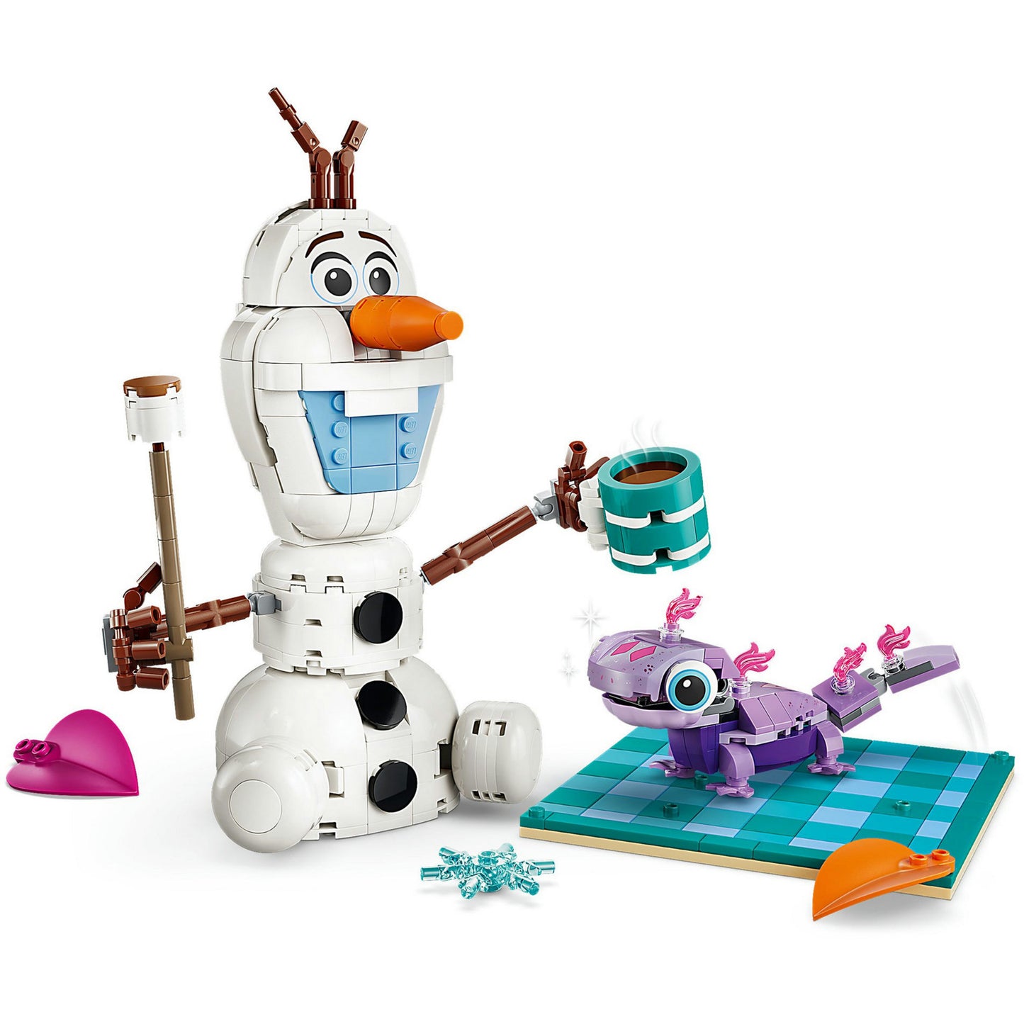 43287 Disney Princess Picknickspass mit Olaf und Bruni, Konstruktionsspielzeug