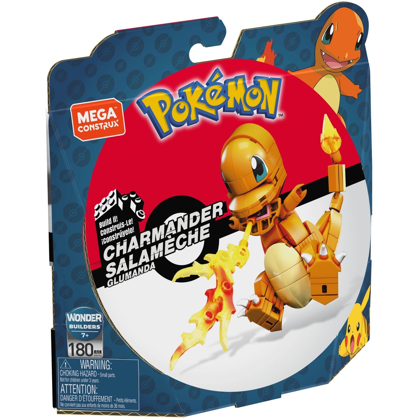 MEGA Pokémon Charmander, Konstruktionsspielzeug