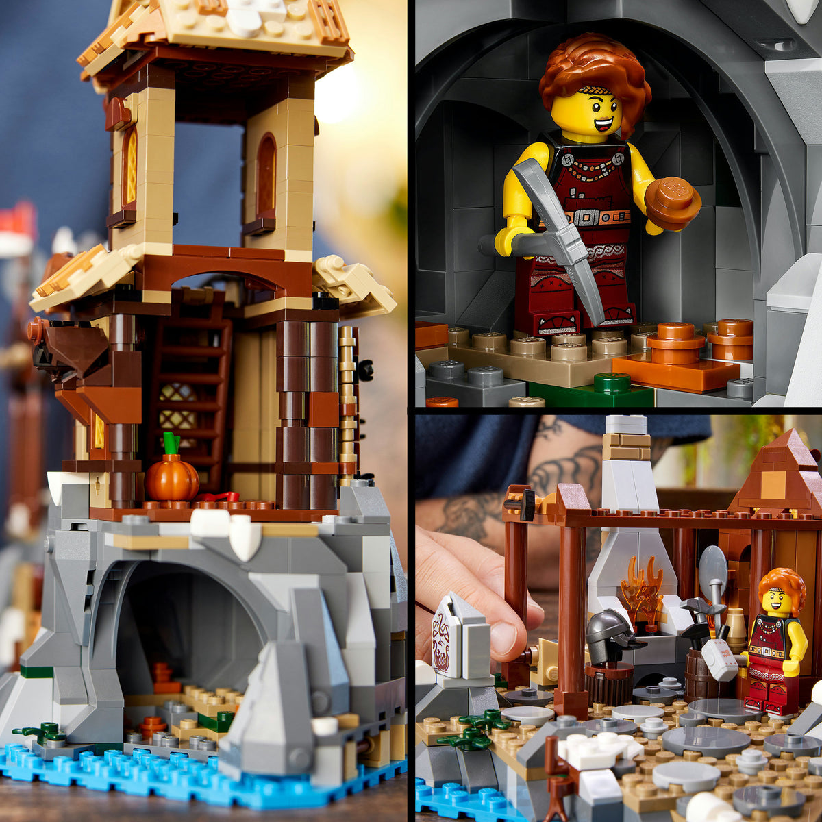 21343 Ideas Wikingerdorf, Konstruktionsspielzeug