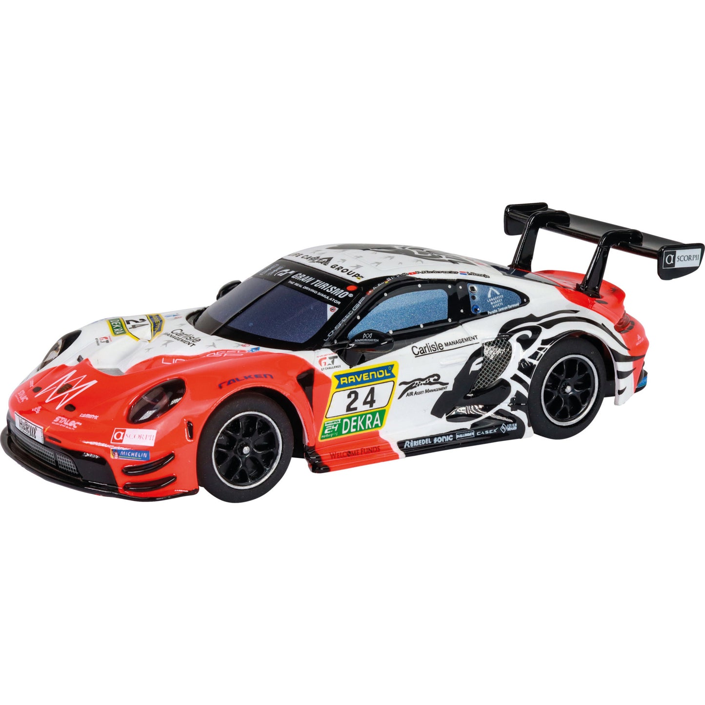 HYBRID Porsche 911 GT3 R Lionspeed GP, No.24, Rennwagen