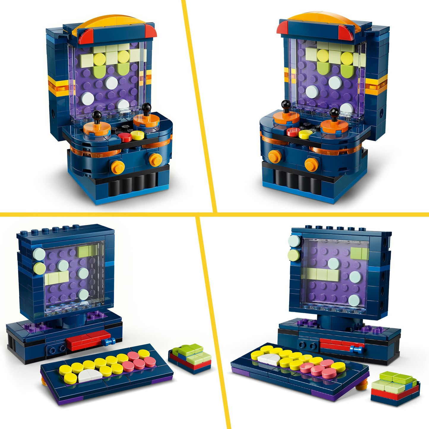31380 Creator 3-in-1 Retro-Spielkonsole, Konstruktionsspielzeug