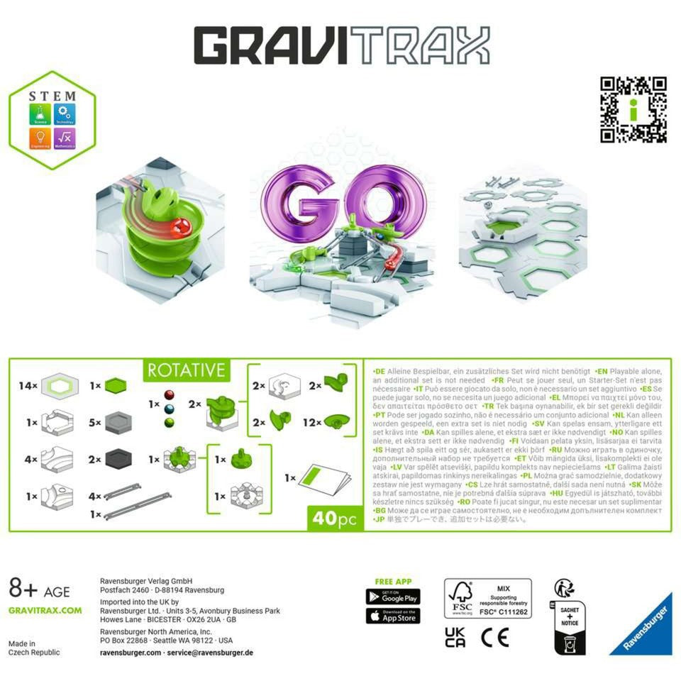 GraviTrax GO Rotative, Bahn