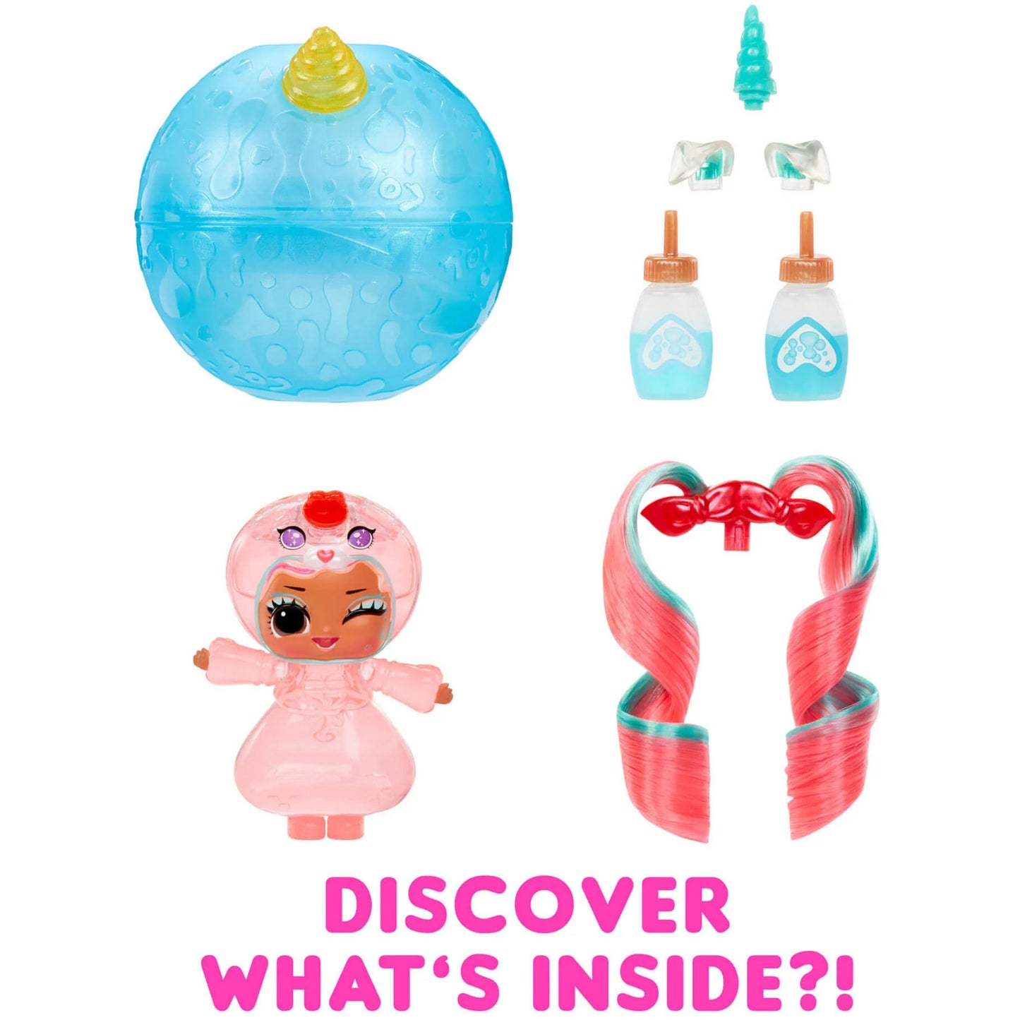 L.O.L. Surprise Unicorn Tots Make-Your-Own Unicorn Doll, Spielfigur