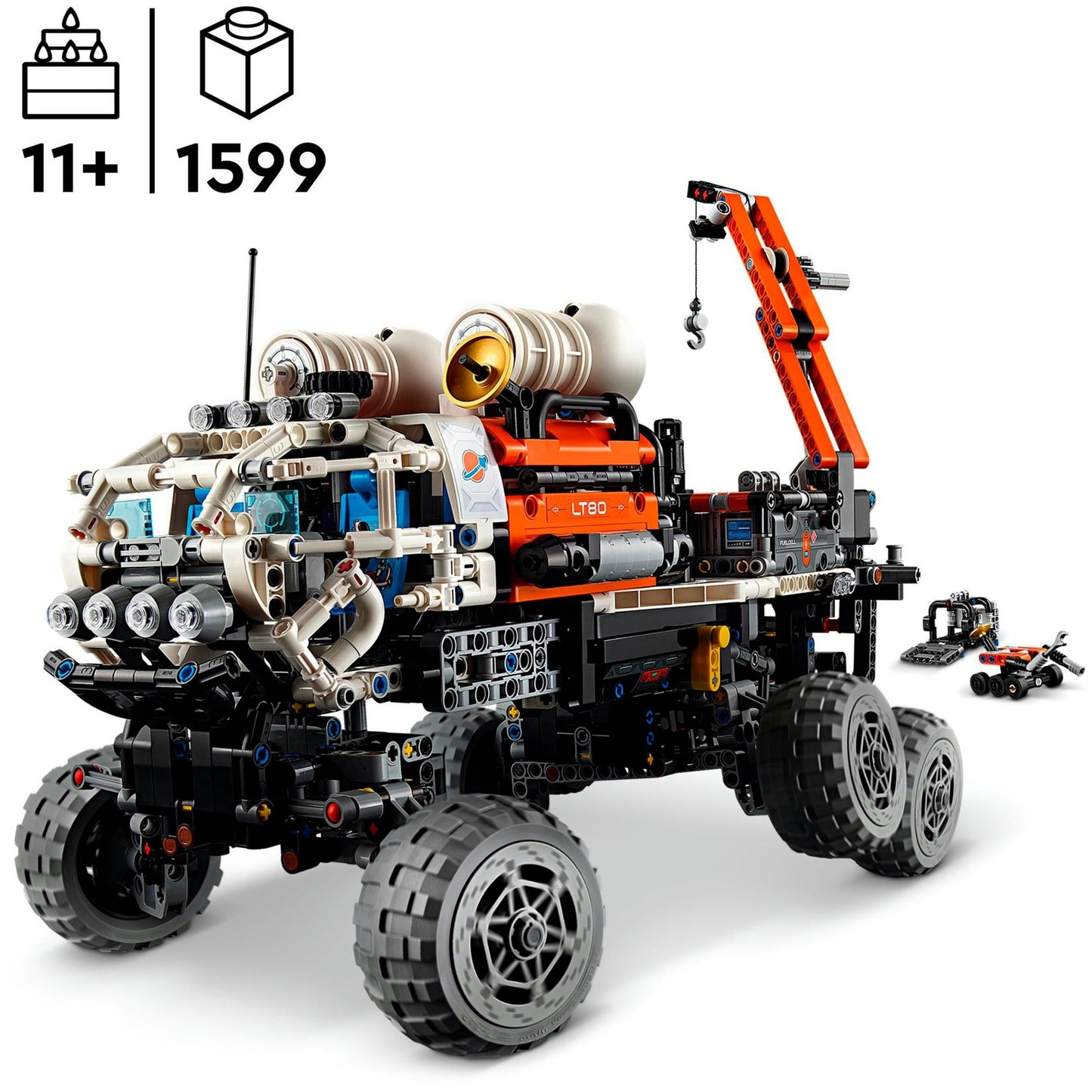 LEGO 42180 Technic Mars Exploration Rover, Konstruktionsspielzeug