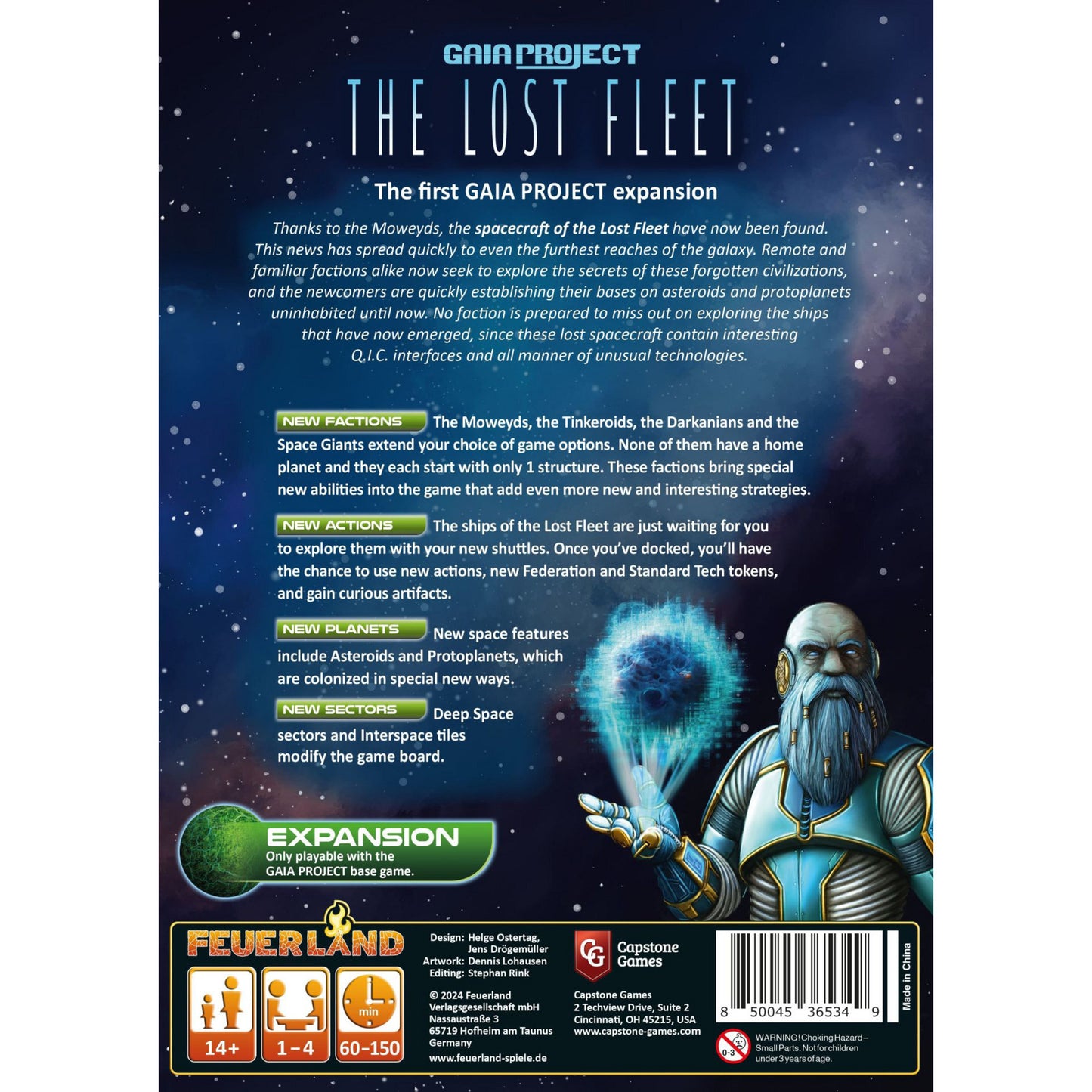 Gaia Project: The lost fleet, Brettspiel