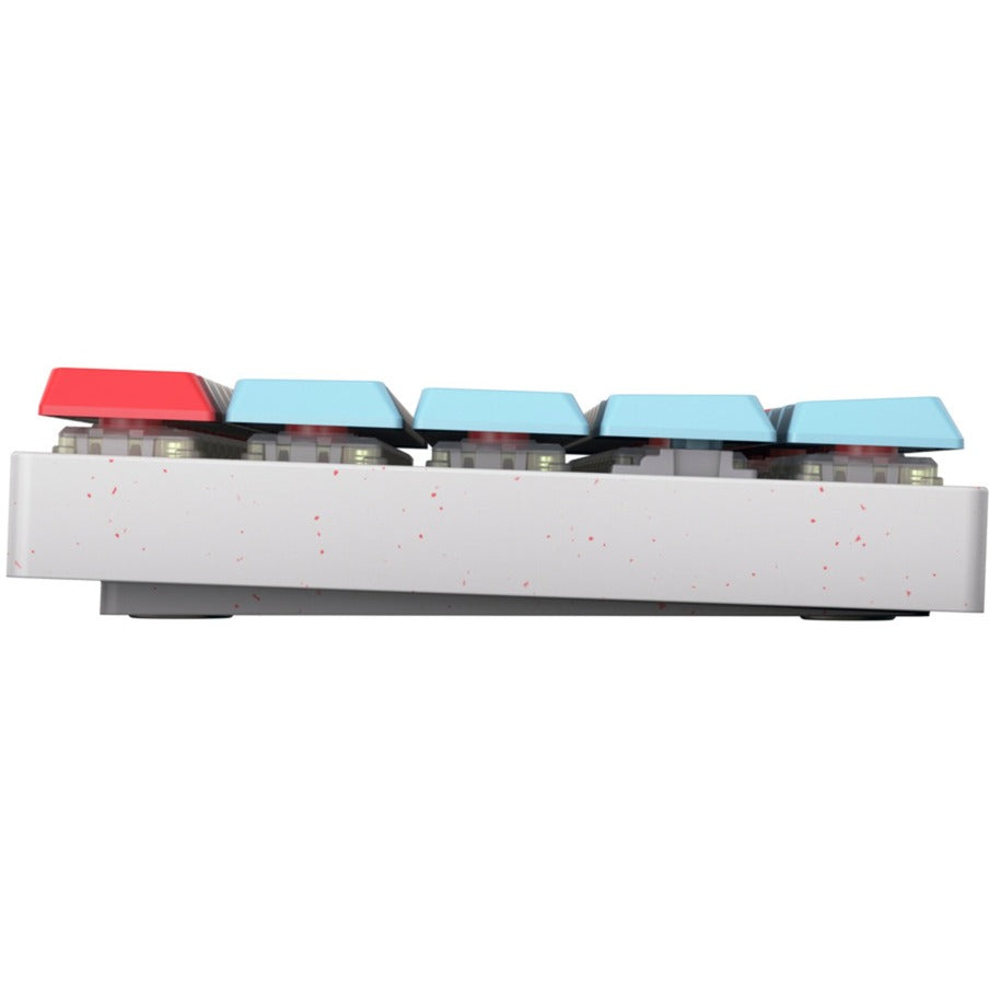Cherry MX-LP 2.1 Compact Wireless (weiss/mehrfarbig, DE-Layout, Cherry MX Low Profile RGB Speed)