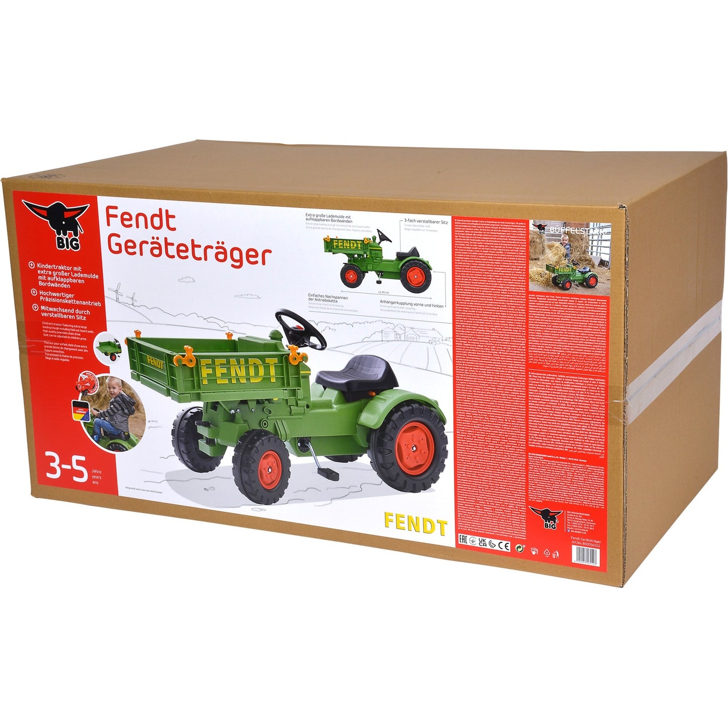 BIG Fendt Geräteträger (grün)