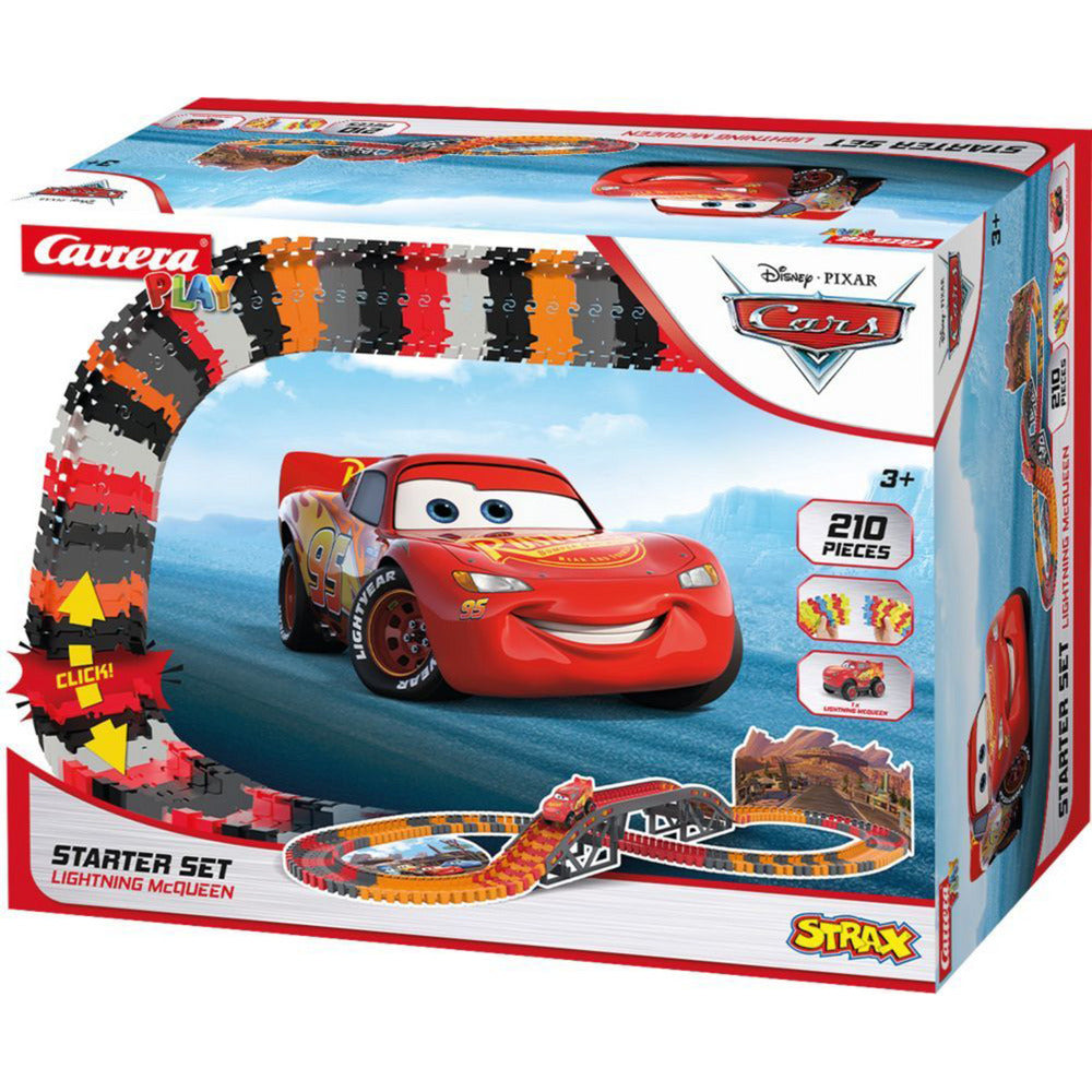 Strax Disney Pixar Cars Starter Set, Rennbahn