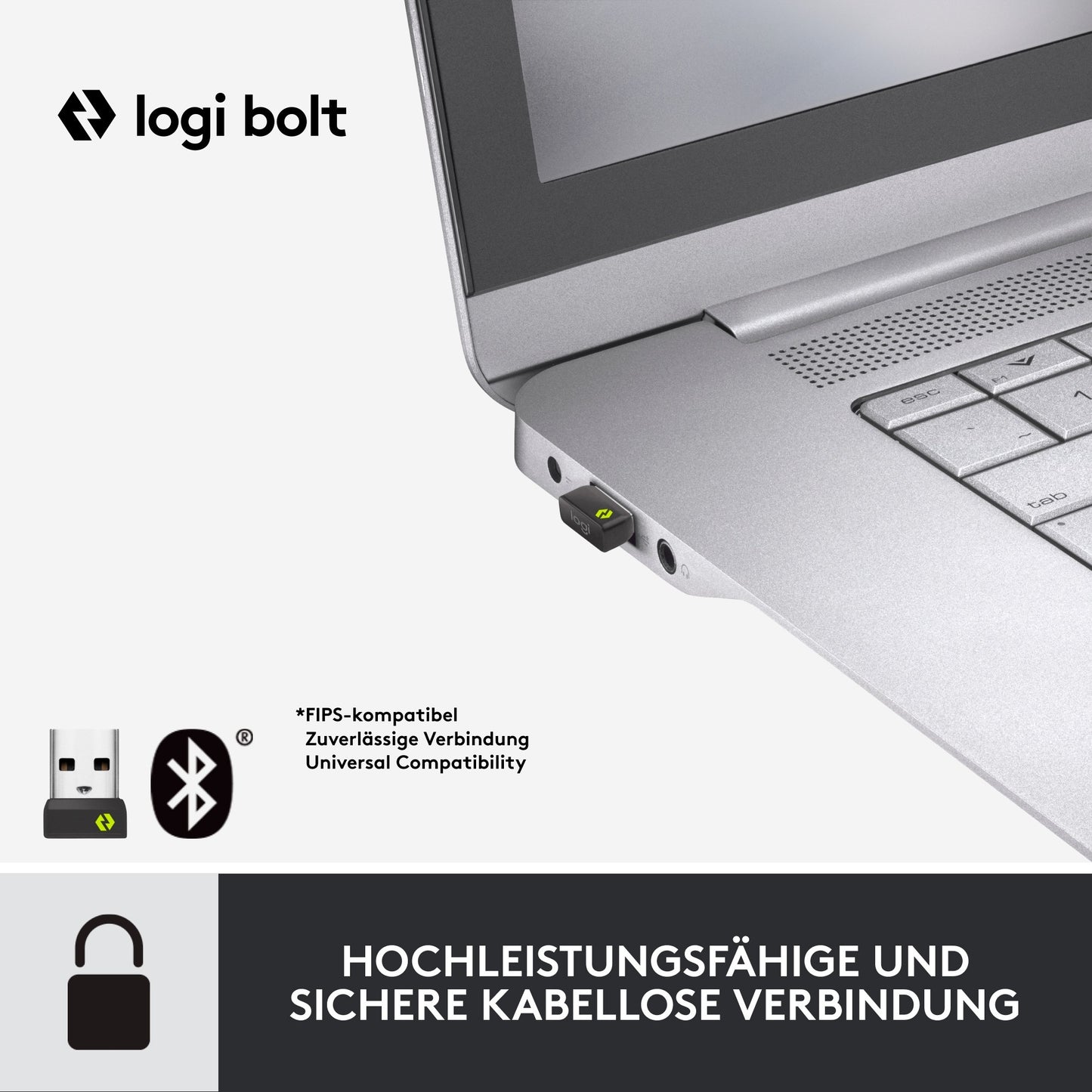 Logitech Signature K650 Combo for Business (weiss, DE-Layout, Plunger, Logi Bolt, Bluetooth, für Windows/macOS/Chrome OS/Linux/iPadOS/Android)