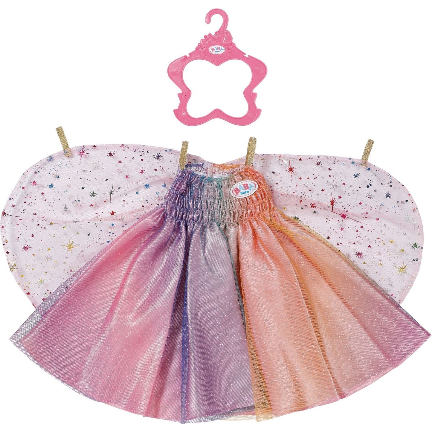 ZAPF Creation BABY born® Regenbogen Kleid 43cm