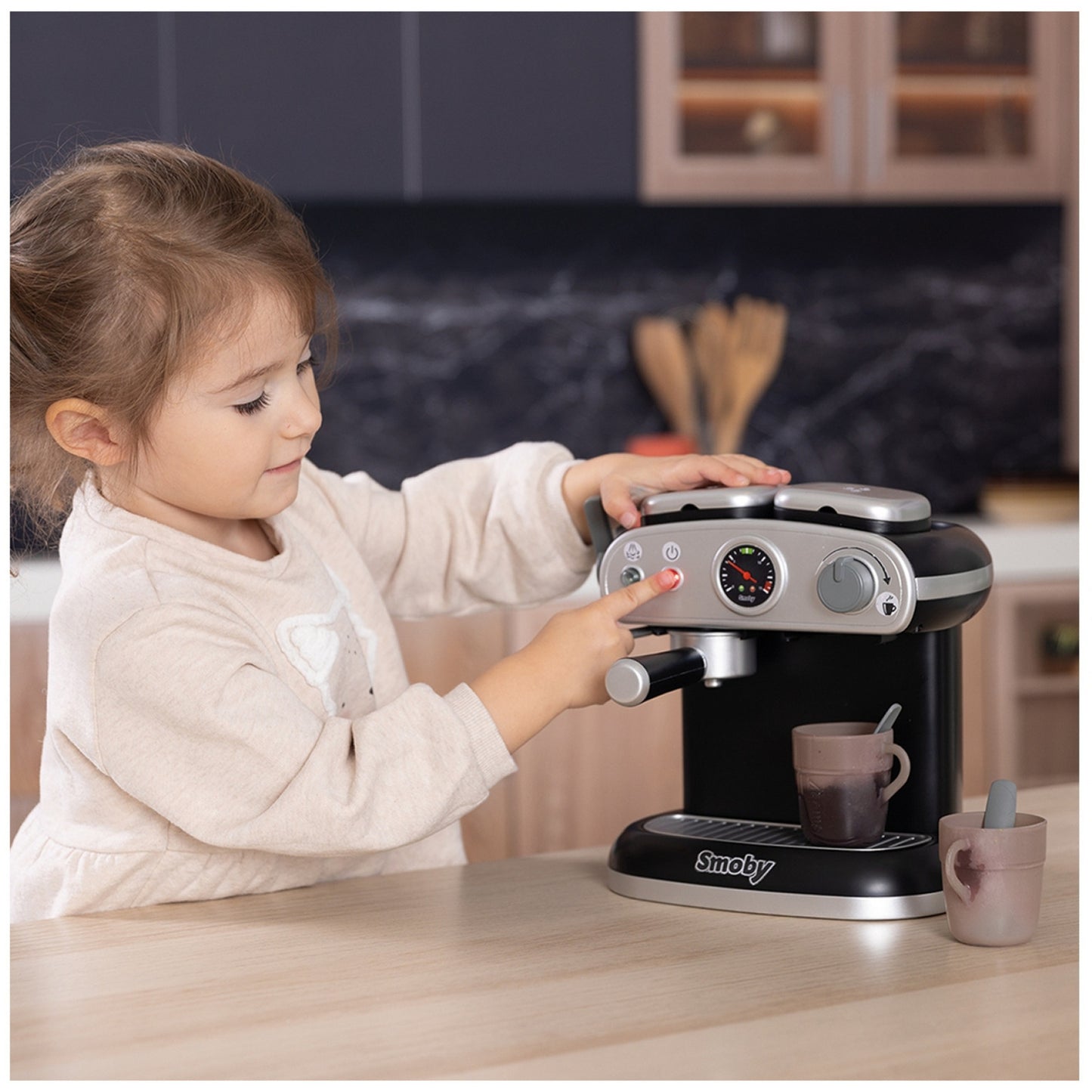 Espresso Kaffeemaschine, Rollenspiel