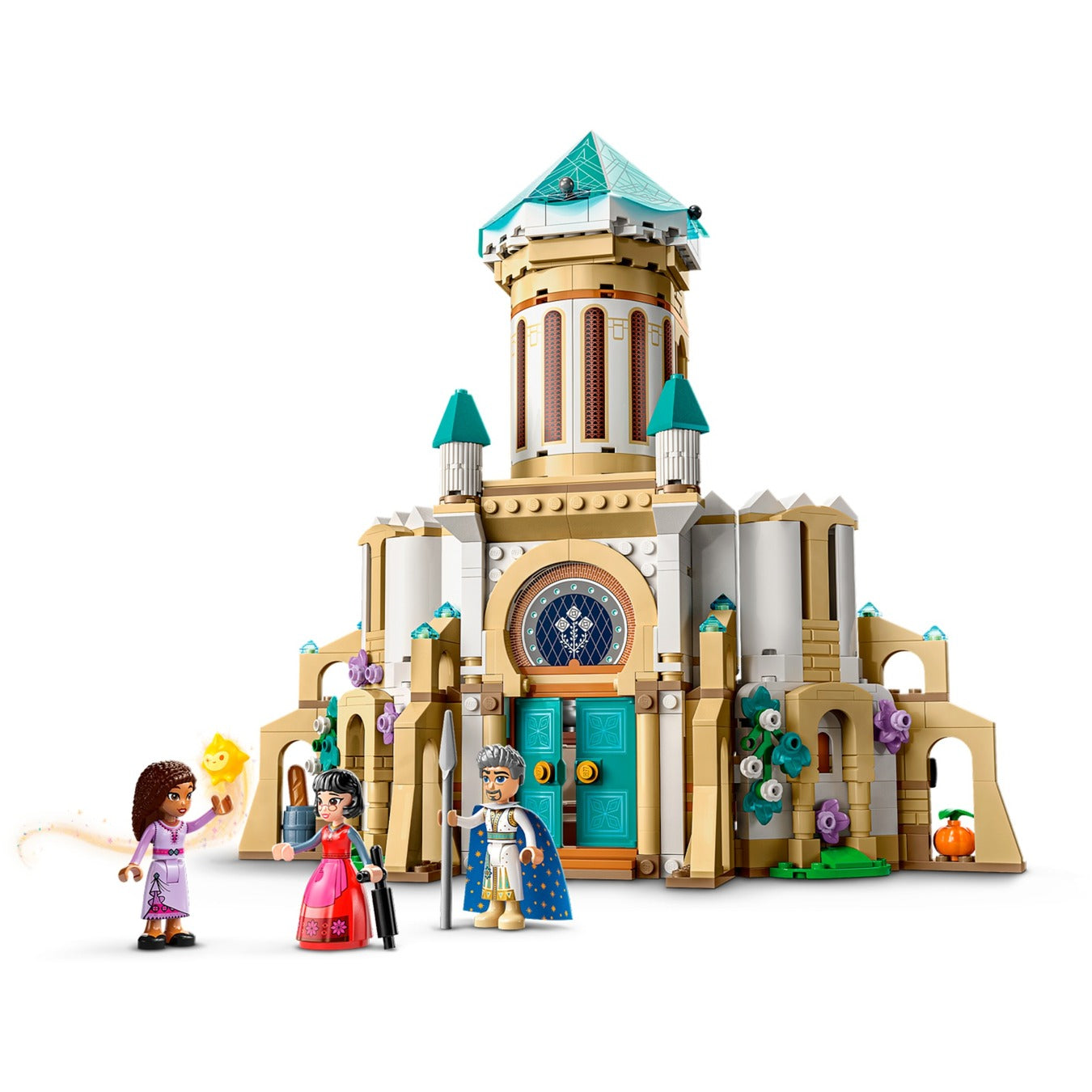 LEGO 43224 Disney Wish König Magnificos Schloss, Konstruktionsspielzeug