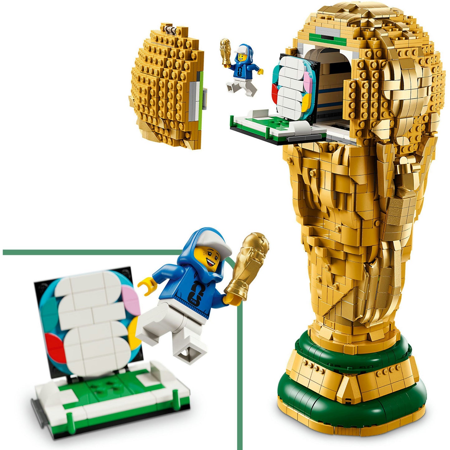 43020 Editions Sports Offizieller Pokal der FIFA Fussball-Weltmeisterschaft, Konstruktionsspielzeug