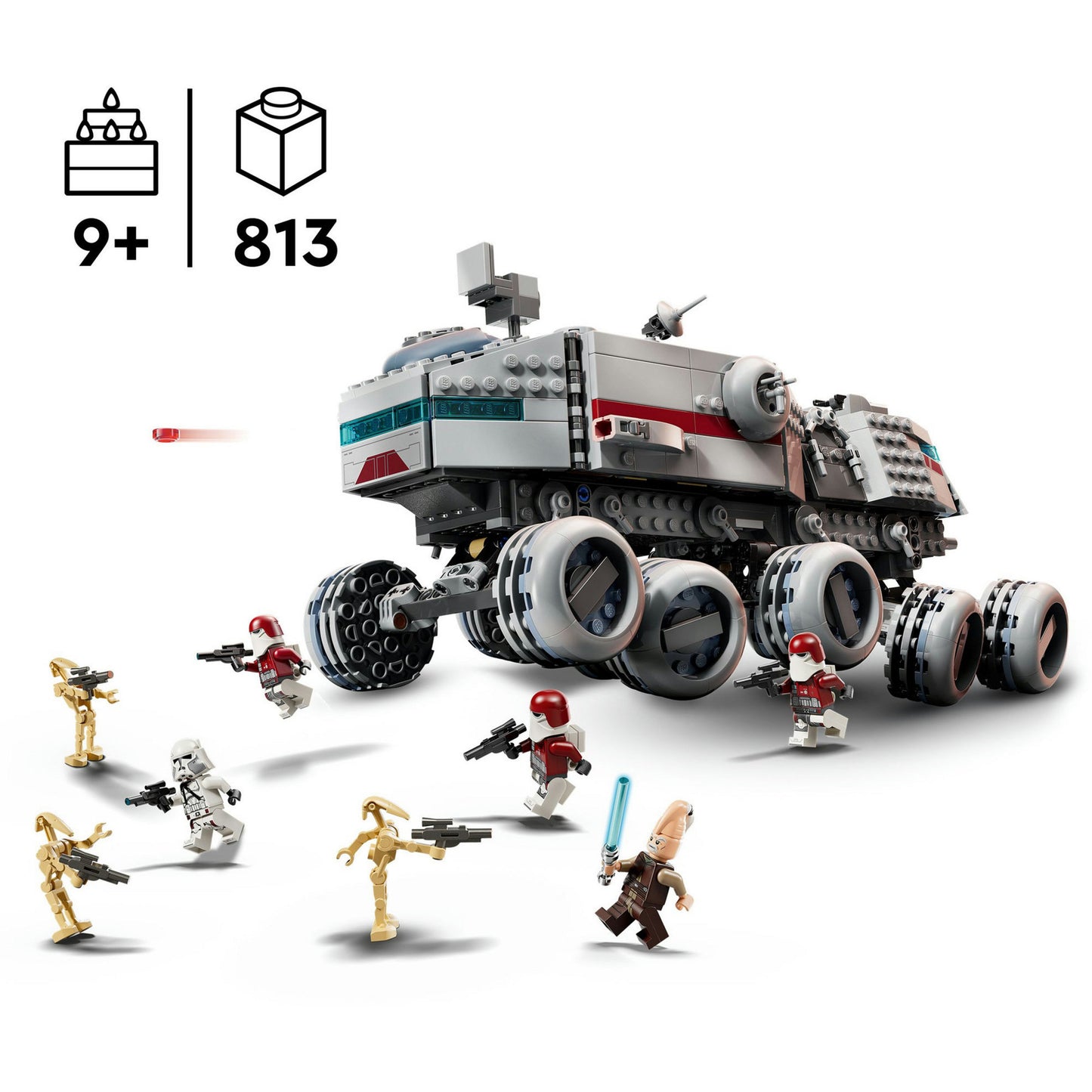 75413 Star Wars Republikanischer Juggernaut, Konstruktionsspielzeug