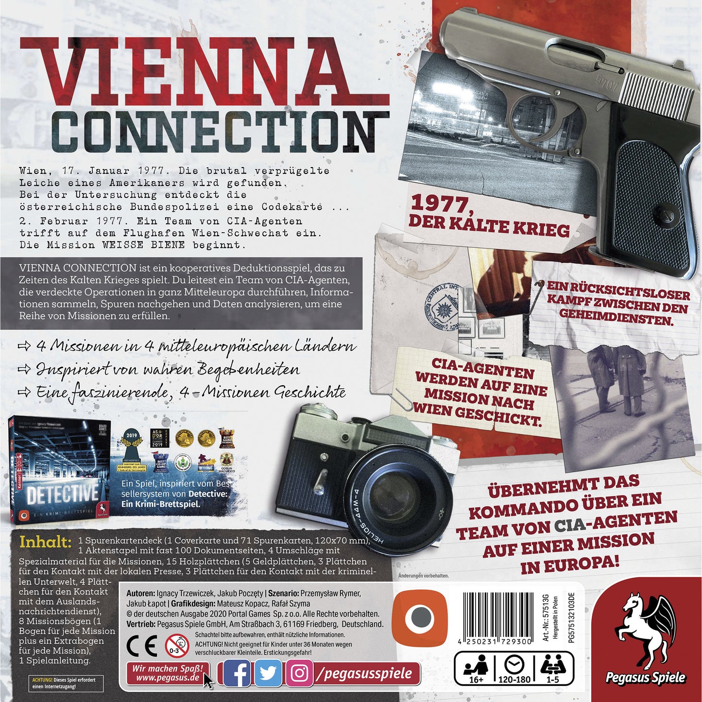 Vienna Connection, Rätselspiel