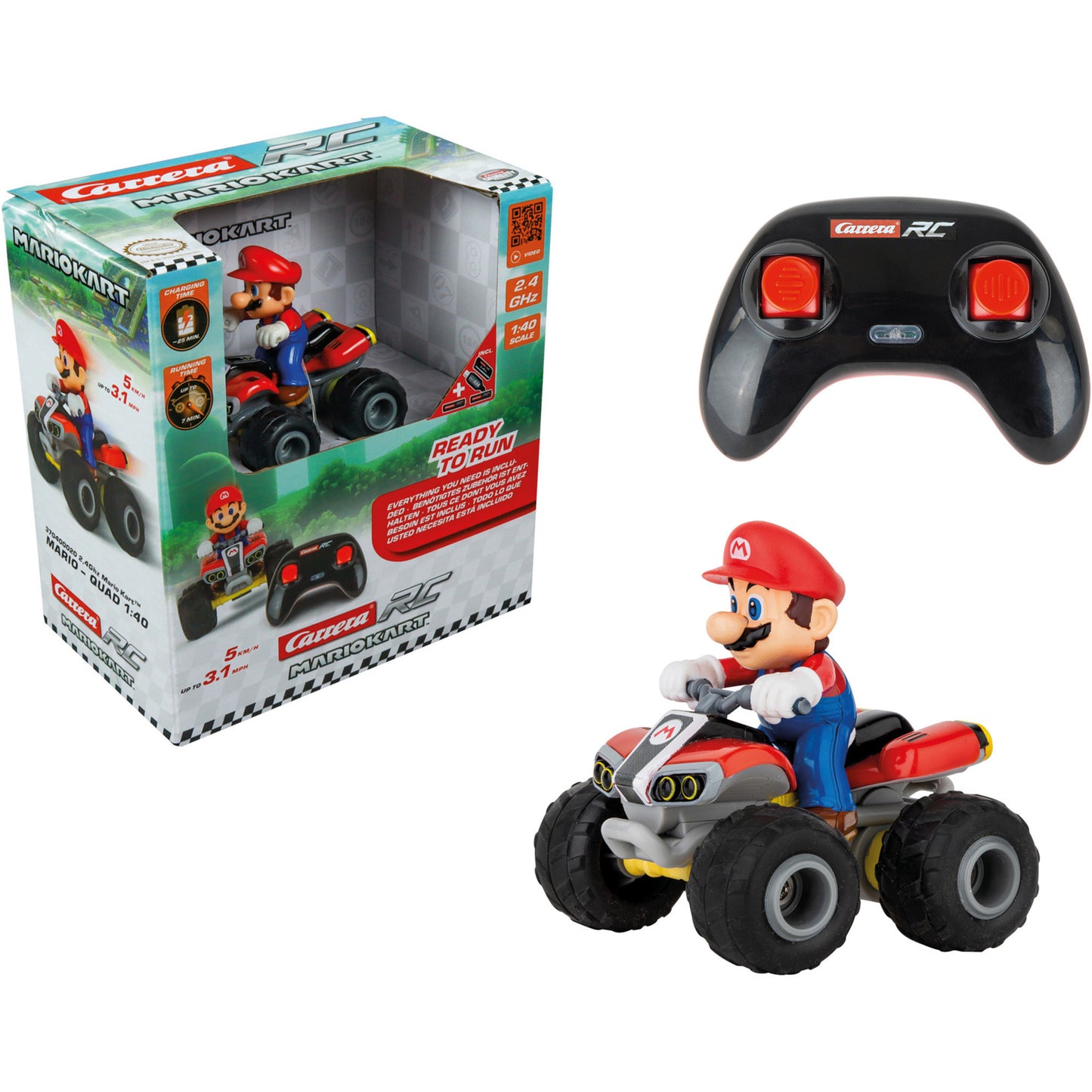 RC 2,4GHz Mario Kart - Mario Quad